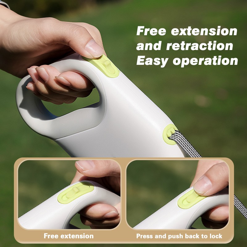 Automatic Dog Leash Manufacturer - YOSHI Non-Slip Handle Telescopic Leash