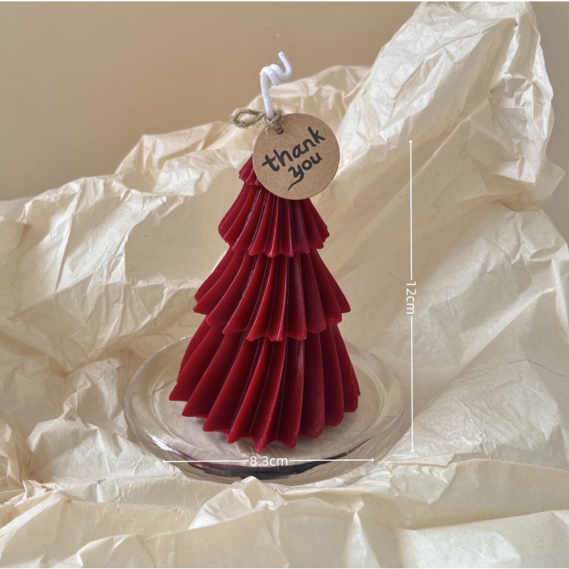 Soy Wax Christmas Candle Factory - YOSHI 2025 3D Creative Tree Scented