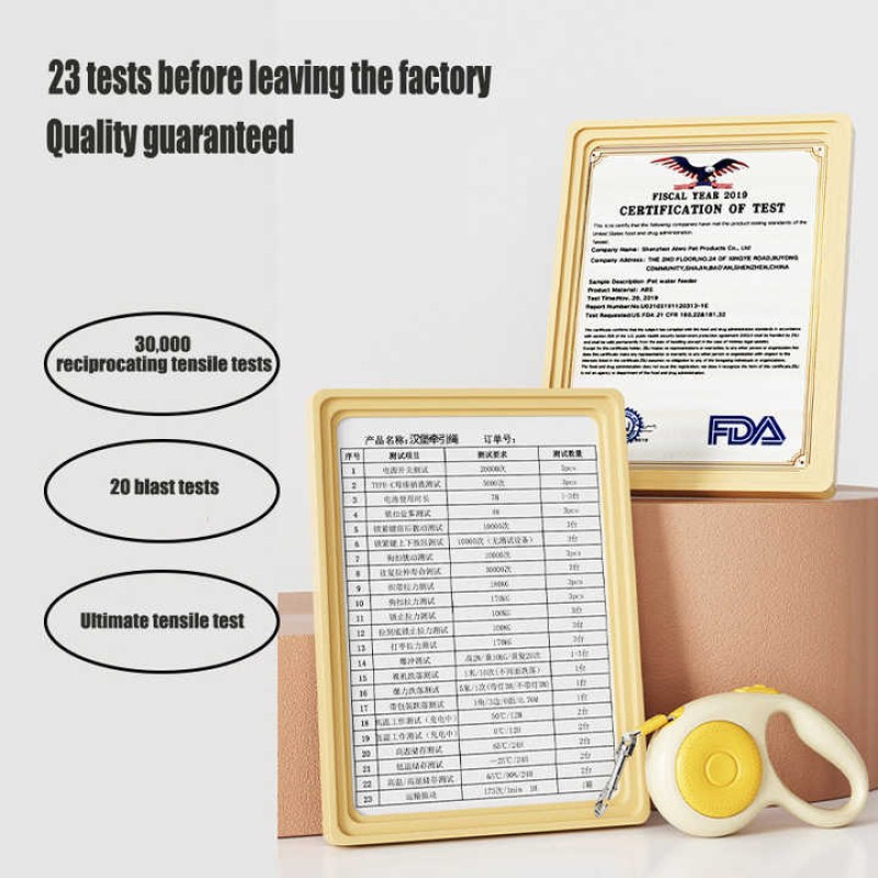 Light Up Dog Leash Supplier - YOSHI Automatic Retractable Custom Modern