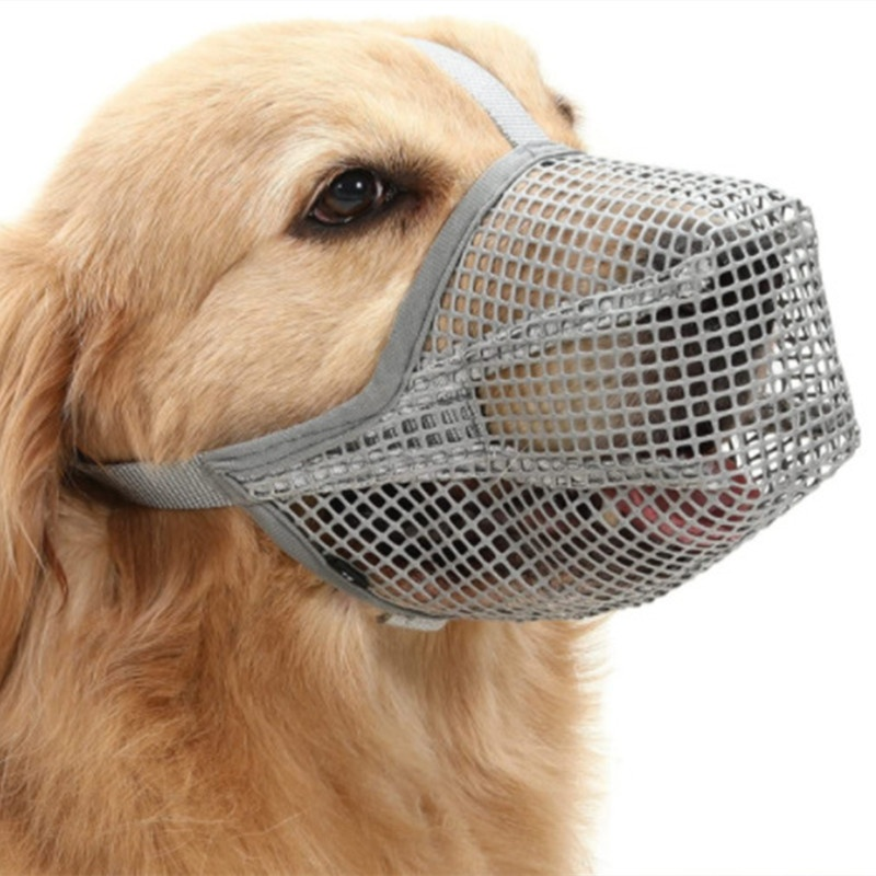 Dog Mask Manufacturer - Solid Plastic Breathable Mesh Anti-Licking
