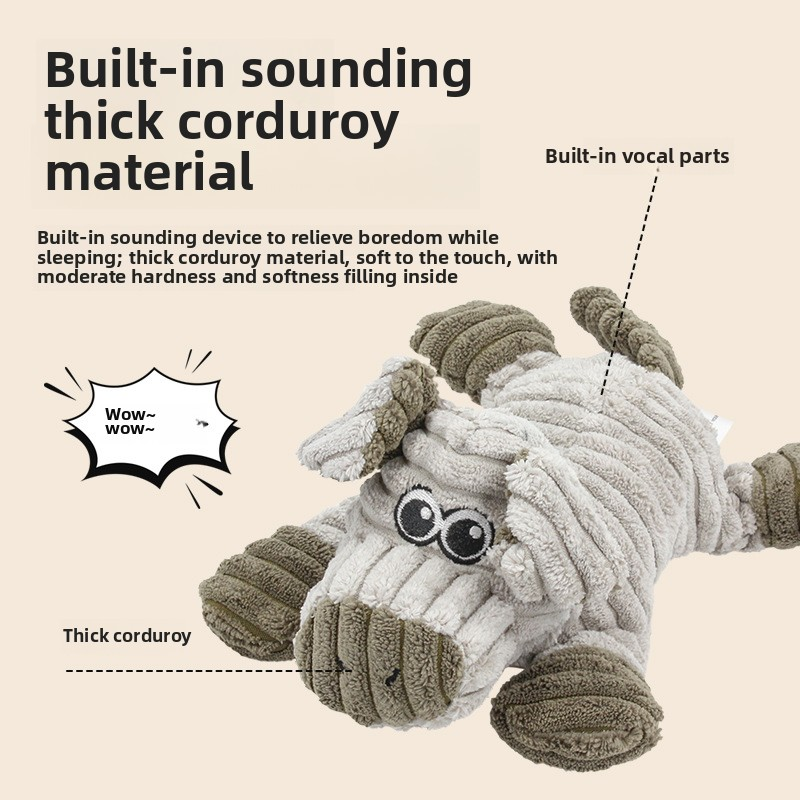 Plush Pet Toy Supplier - Small Luxury Bite-Resistant Cartoony