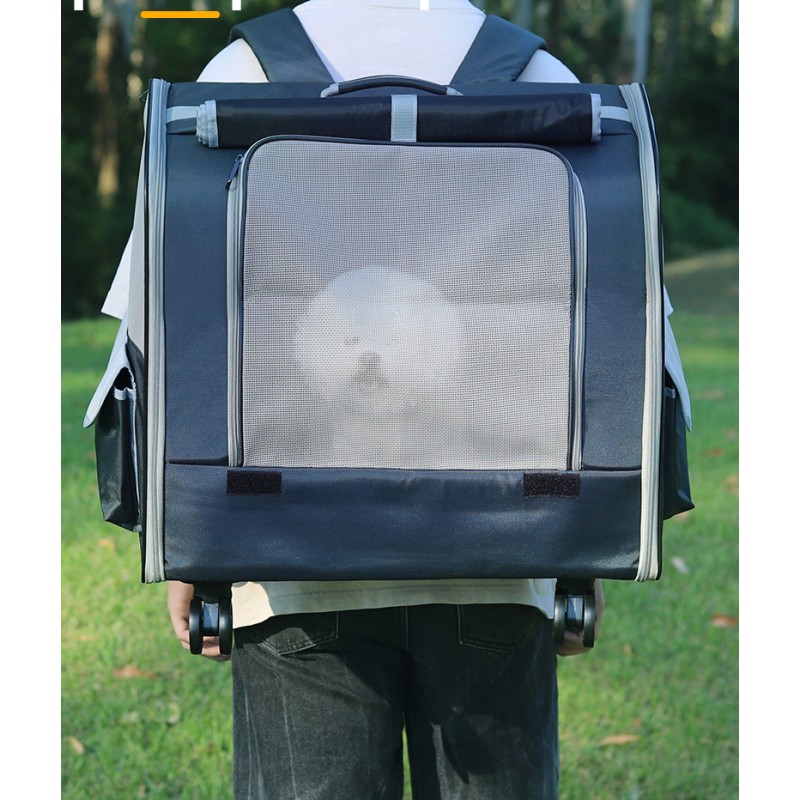 Pet Carrier Manufacturer - Adjustable Luxury Detachable Wheels