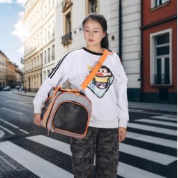 Cat Backpack Supplier - Foldable Outdoor Big Capacity Zipper