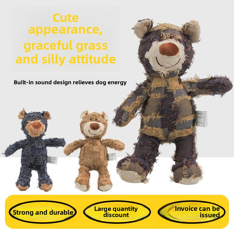 Pet Chew Toy Factory - Eco-Friendly Plush Bear Sound Making