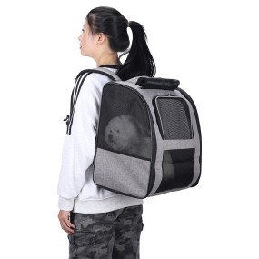 Pet Backpack Carrier Factory - Large Capacity Breathable Adjustable