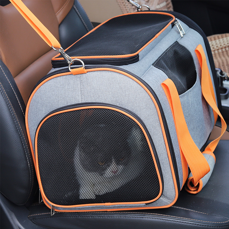 Cat Backpack Supplier - Foldable Outdoor Big Capacity Zipper
