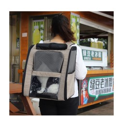 Pet Backpack Manufacturer - Large Outdoor Double Shoulders Panoramic