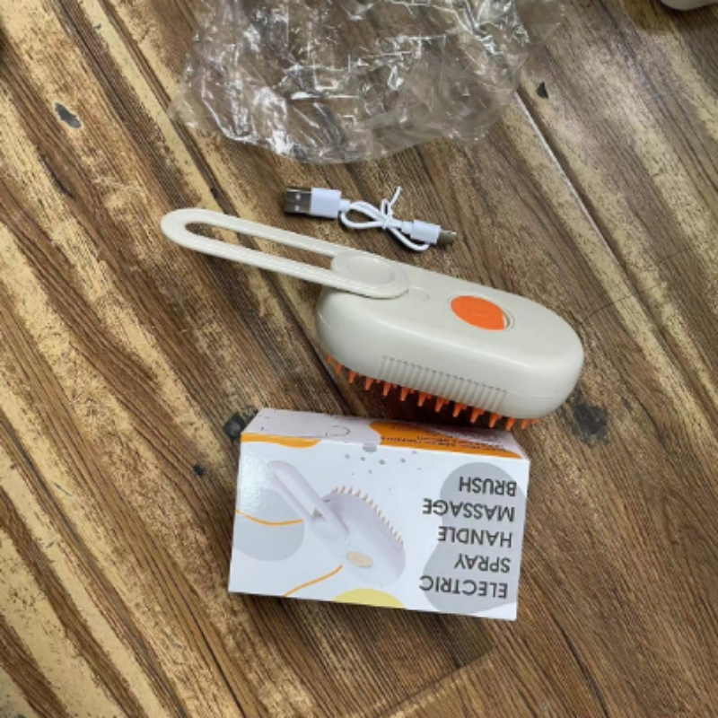Electric Pet Brush Manufacturer - 2 In1 Spray Anti Flying Hair Removal