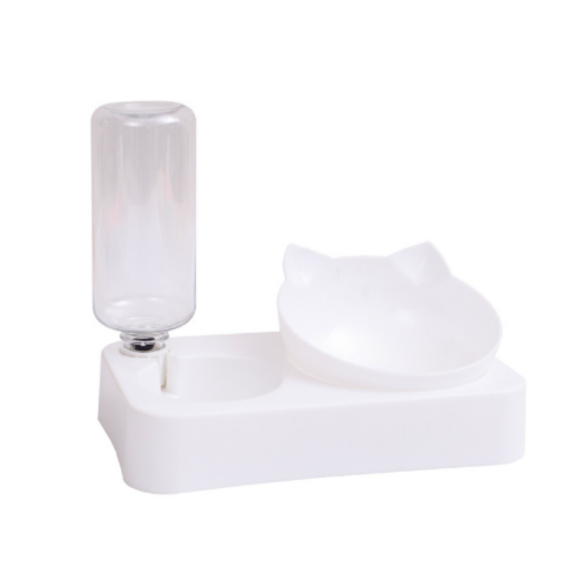 Cat Bowl Supplier - Large Automatic Water Storage Neck Protection Double