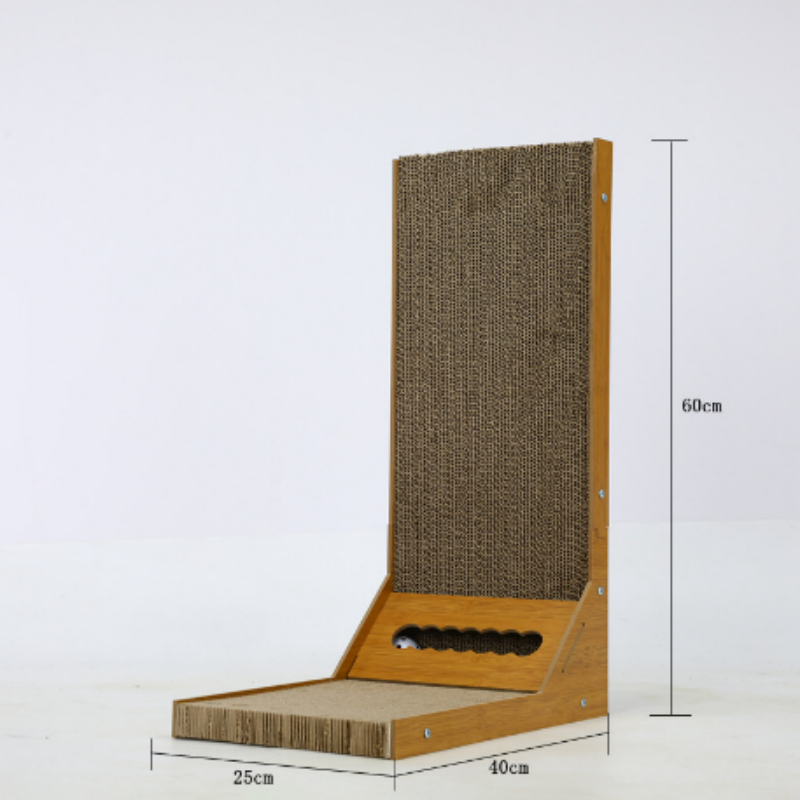 Cat Scratcher Factory - L-Shaped Detachable Scraper Scratching Post for Cats