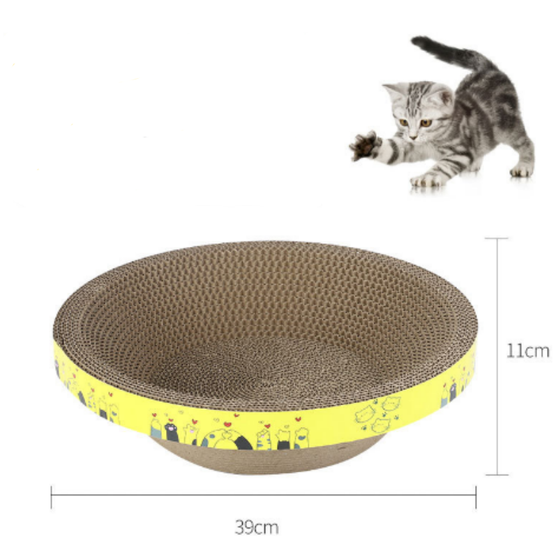 Cat Scratching Pad Factory - With Different Scratch Textures Wave Curved
