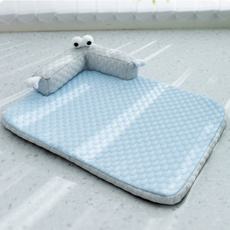 Pet Nest Manufacturer - Eco-Friendly Cooling Kennel Breathable Big-Eyed