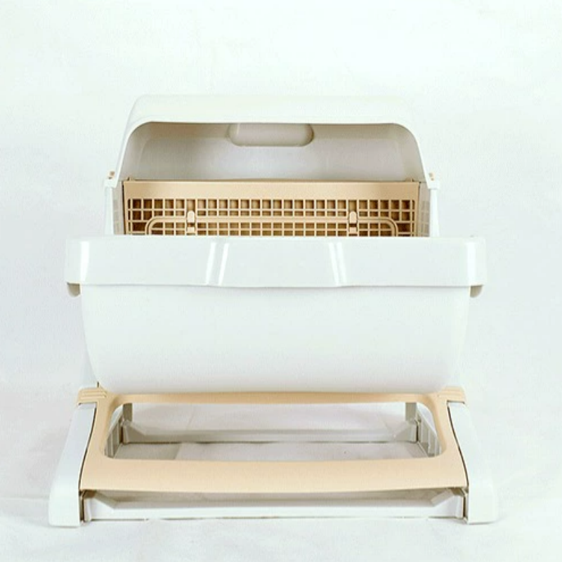 Pet Toilet Supplier - Semi Automatic Cat Training Kitten Toilet Boxes