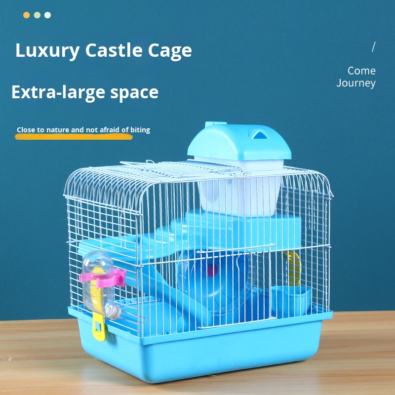 Hamster Cage Manufacturer - New Luxury Double-Story Villa Pastoral Castle