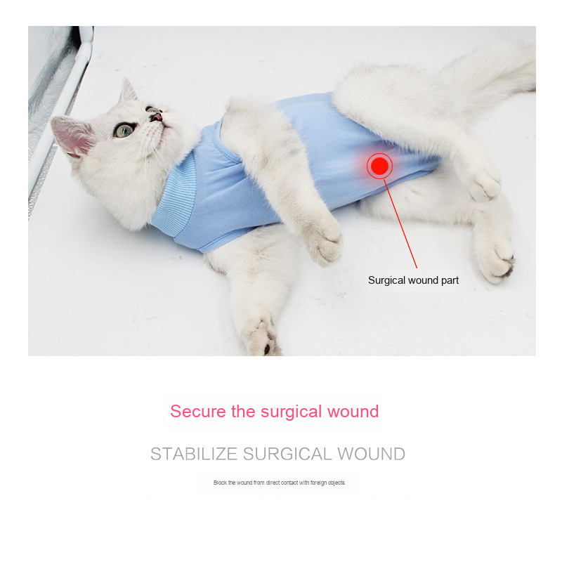 Cat Neutering Suit Supplier - Female Anti-Lick Breathable Elastic Recovery