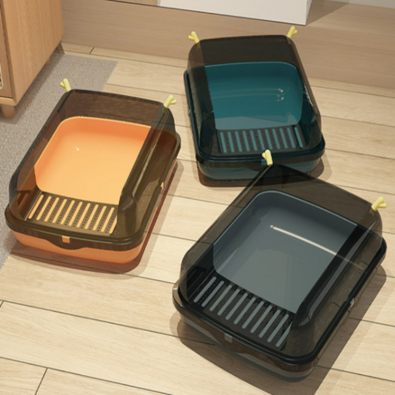 Cat Litter Box Manufacturer - Hot Sale Plastic Large Cleaning Toilet