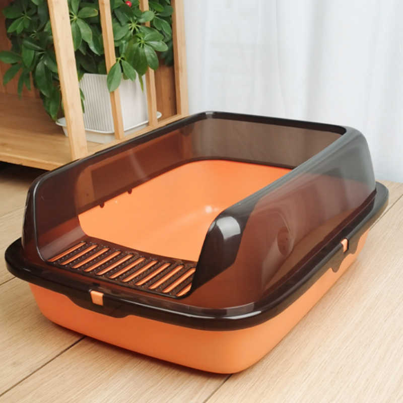 Cat Litter Box Manufacturer - Hot Sale Plastic Large Cleaning Toilet