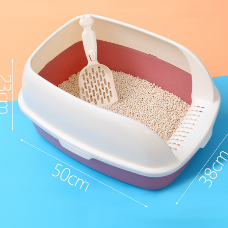 Cat Toilet Supplier - Plastic Large Space Litter Box Pet Products