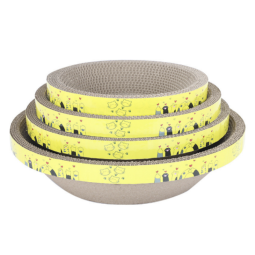 Cat Scratching Pad Factory - With Different Scratch Textures Wave Curved