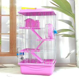 Hamster Cage Supplier - Five-Layer Double-Layer Large Villa Small Castle