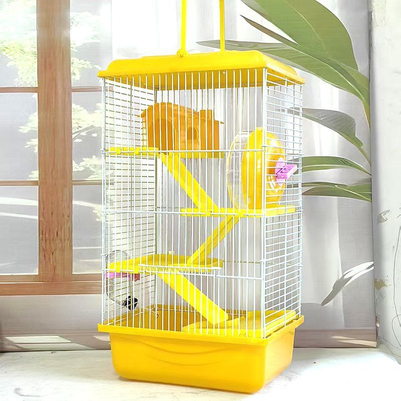 Hamster Cage Supplier - Five-Layer Double-Layer Large Villa Small Castle