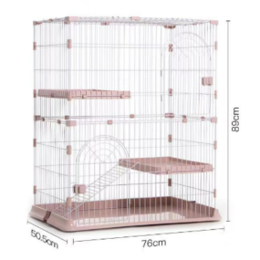 Pet House Supplier - Multi Functional Multi-layer Metal Cat Dog Cage