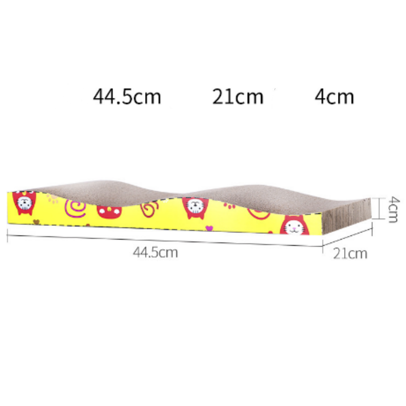 Cat Scratcher Supplier - Hot Selling Custom Eco-friendly Corrugated Cardboard