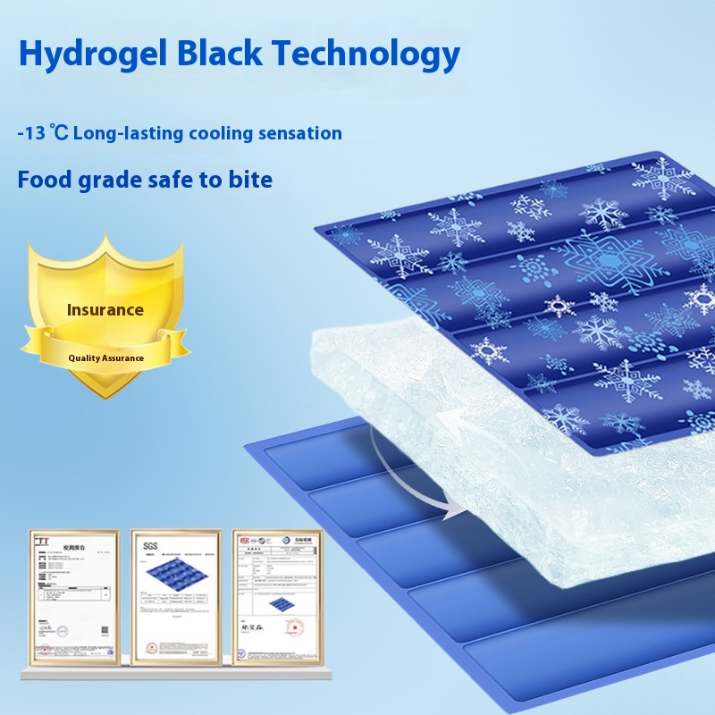 Pet Cooling Mat Supplier - Dropshipping PVC Ice Pad Non-Biteable Printed