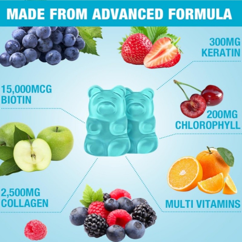 Collagen Gummies Manufacturer - OEM Factory Price Skin Whitening