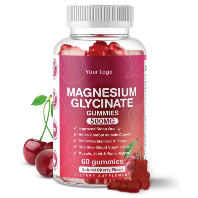 Magnesium Gummies Manufacturer - Glycinate Sleep Bear Cramp Relaxation