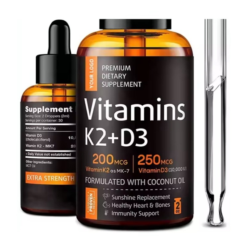 Vitamin D3 Drops Manufacturer - Organic 10000 Iu Strong Bones