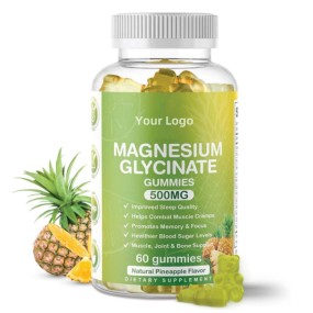 Magnesium Gummies Manufacturer - Glycinate Sleep Bear Cramp Relaxation