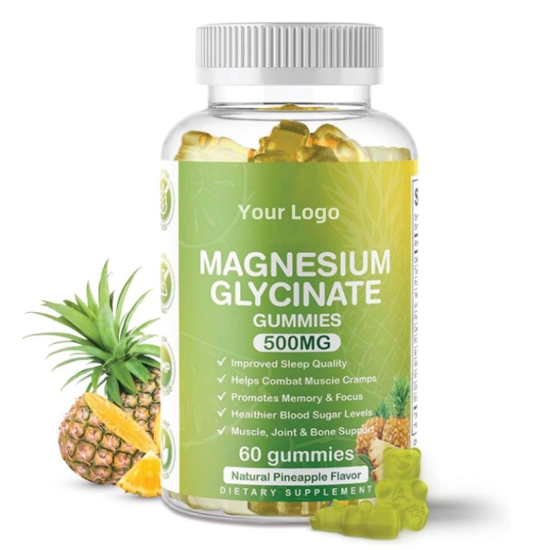 Magnesium Gummies Manufacturer - Glycinate Sleep Bear Cramp Relaxation