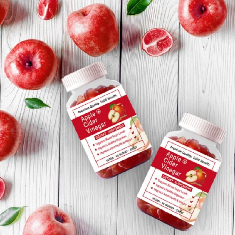 Apple Cider Vinegar Gummies Manufacturer - Private Label Bulk with Mother