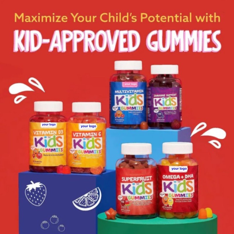 Kids Vitamins Gummies Manufacturer - Organic Multivitamin Gummy Bear