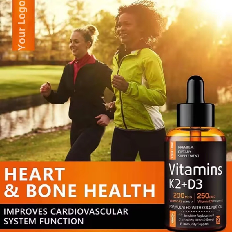 Vitamin D3 K2 Drops Manufacturer - OEM Private Label MCT Oil