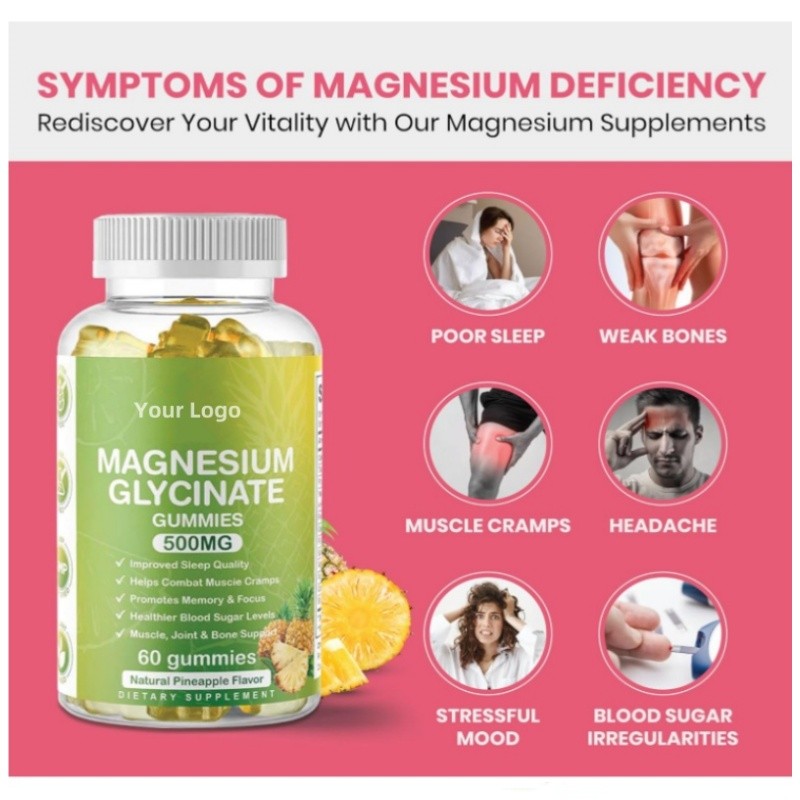 Calcium Magnesium Gummies Manufacturer - OEM Glycinate Citrate Complex