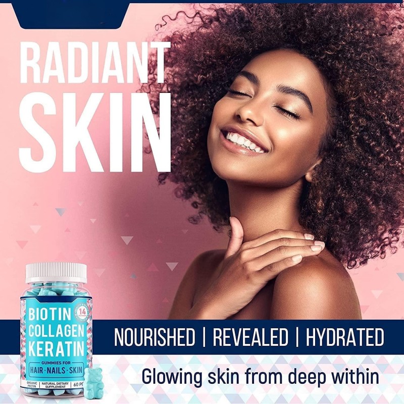 Biotin Gummies Manufacturer - Bulk Sale Non GMO Hairfluence