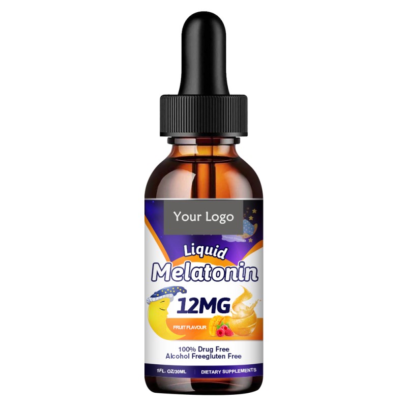 Melatonin Oral Liquid Manufacturer - Private Label 30ml Natural Plant