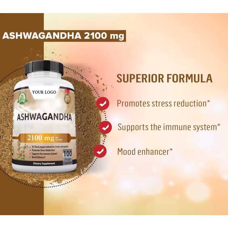 Ashwagandha Capsules Manufacturer - OEM ODM Immune Root Extract