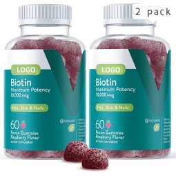 Biotin Gummies Manufacturer - Bulk Sale Non GMO Skin Brightening