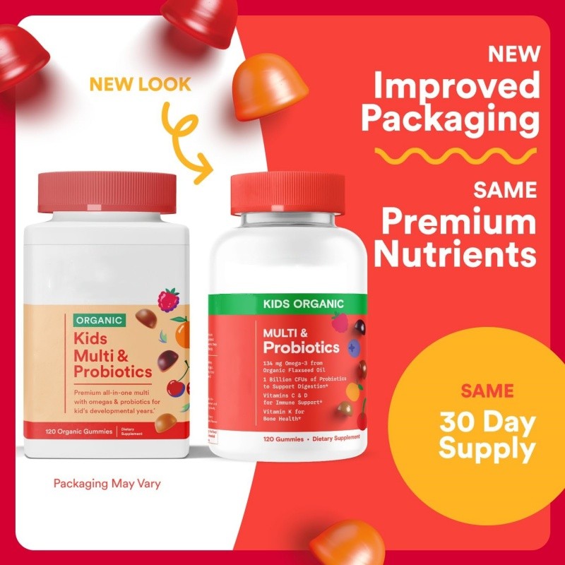 Kids Multivitamin Gummies Manufacturer - Probiotics Omega 3 Immune