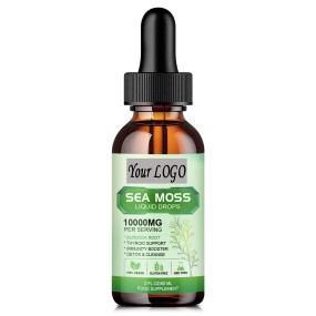 Sea Moss Liquid Drops Manufacturer - OEM Detox Cleanse 60ml