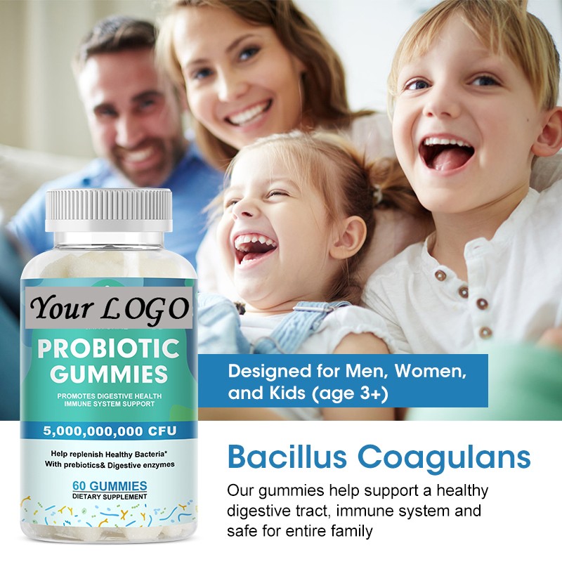 Probiotic Gummies Manufacturer - OEM Private Label Digestive Support