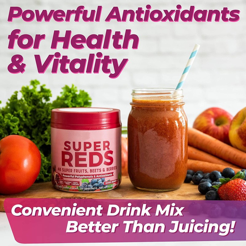 Superfood Drink Mix Manufacturer - OEM Super Reds Antioxidants