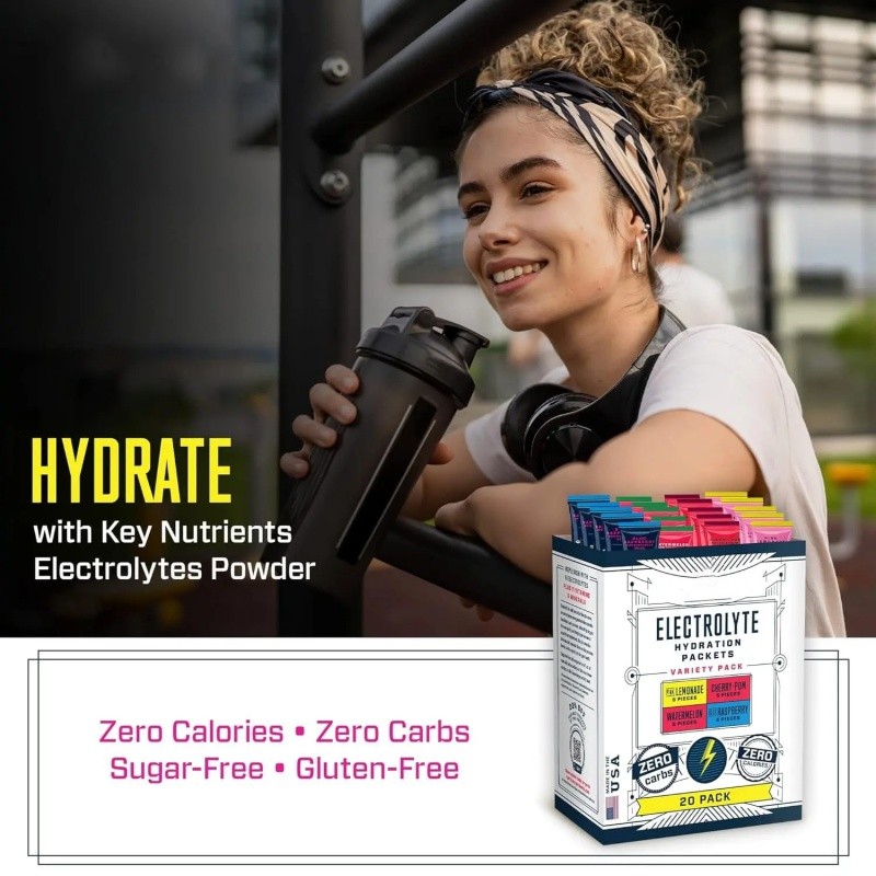 Electrolytes Drink Mix Manufacturer - Multivitamin Energy Hydration