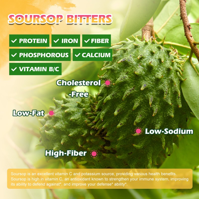 Immune Liquid Drops Manufacturer - Organic Soursop Black Seed Sea Moss