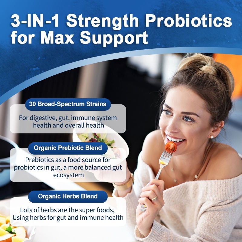 Probiotic Capsules Manufacturer - Gut Health 300 Billion CFU