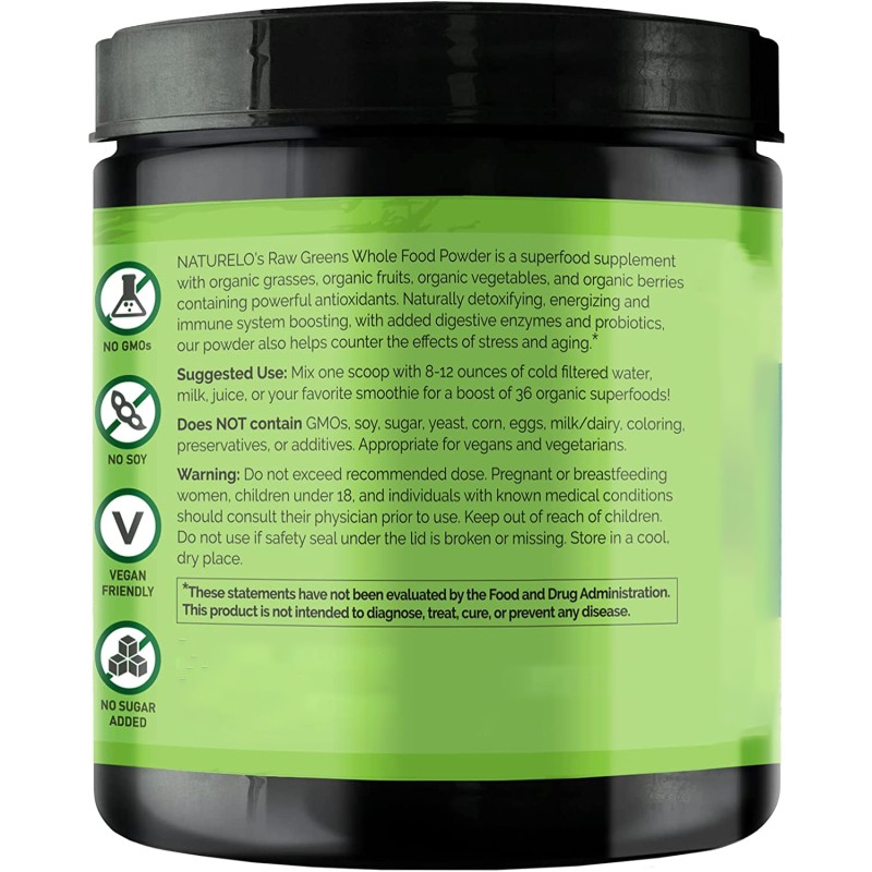 Greens Powder Manufacturer - Factory OEM Detox Spirulina Wheat