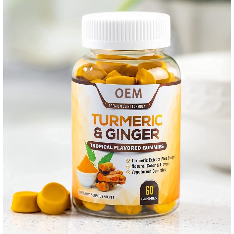 Turmeric Gummies Manufacturer - Private Label Organic Vegan Curcumin